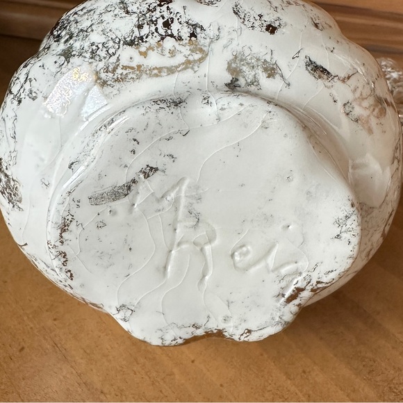 Ceramic Pottery Pitcher Creamer - Beautiful Gold And Cream Design - M. R… - Picture 4 of 4